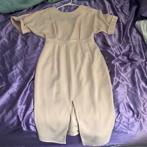 ASOS Blush Pink Midi Dress